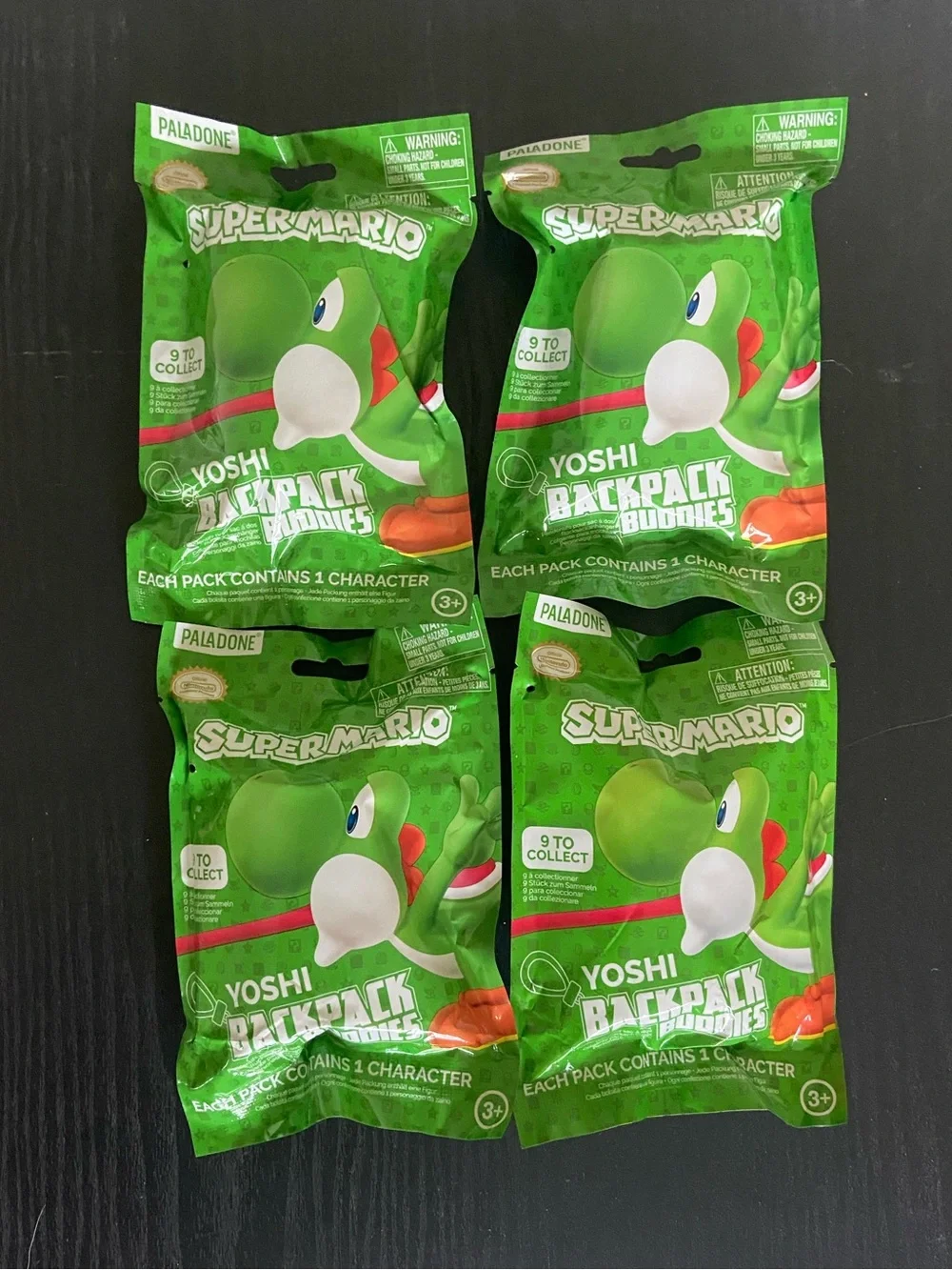 Super Mario Mystery Yoshi Backpack Buddies